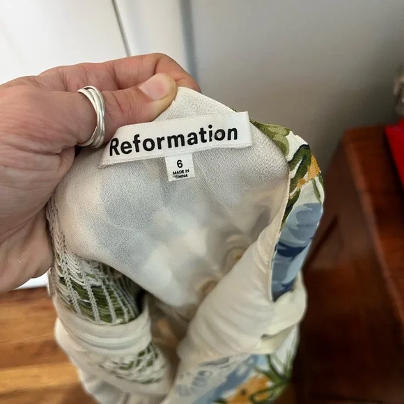 Reformation Irisa Dress - Botanist - Picture 3 of 10